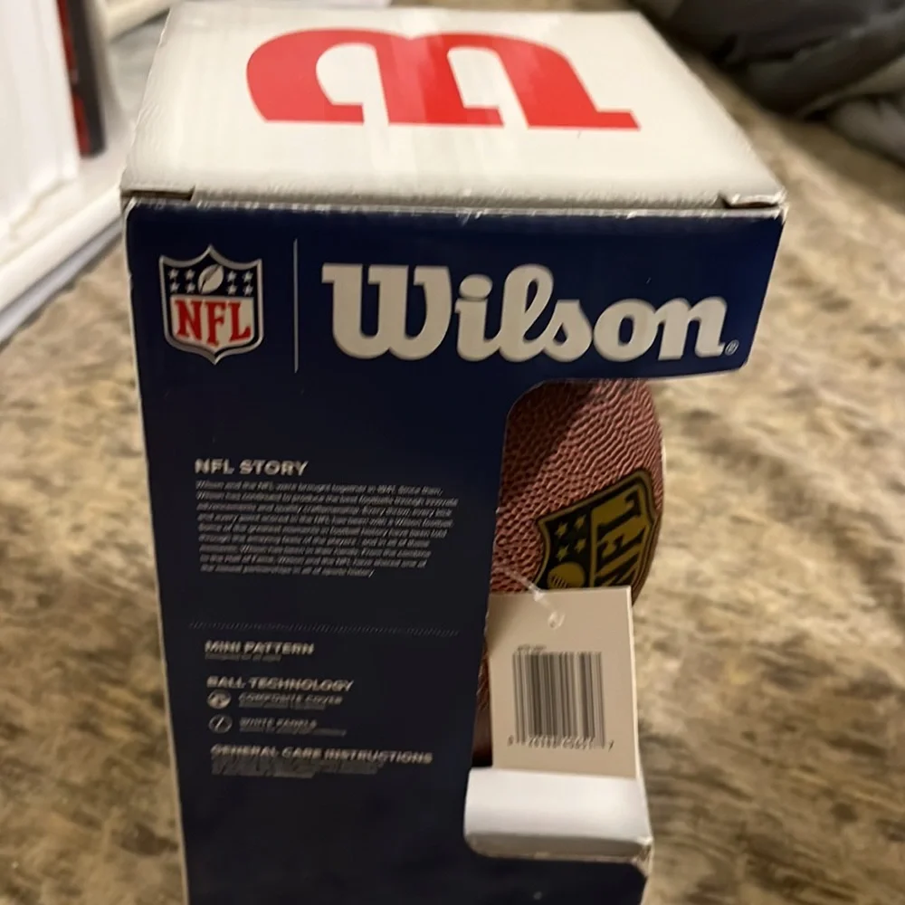 Wilson No box SIGNED Autographed football #49 - Picture 7 of 9